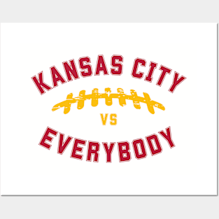 Kansas city vs Everybody Posters and Art